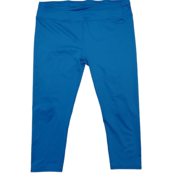 Fabletics Pants - Fabletics Teal Blue Cropped Active Pants Sz XL